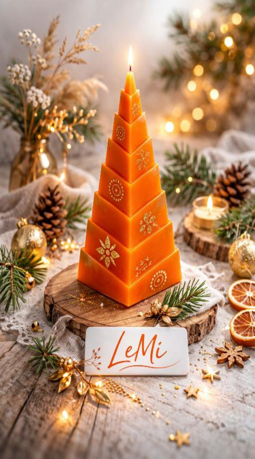 Pyramida se zlatým zdobením — foto 1