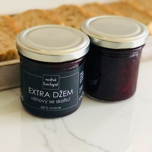 EXTRA džem višňový se skořicí 170g