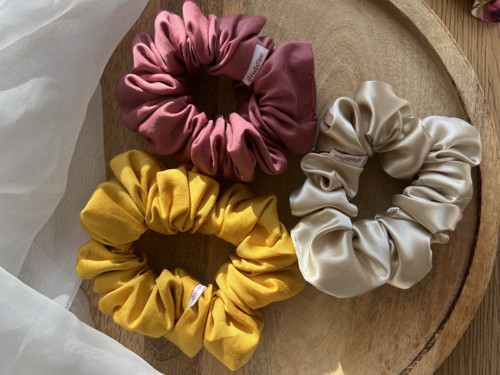 Sada scrunchie gumiček - střední velikost