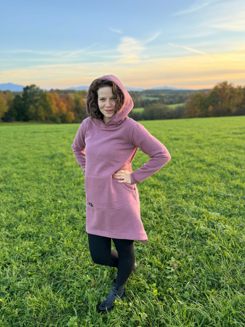 Mikinové šaty Cozy