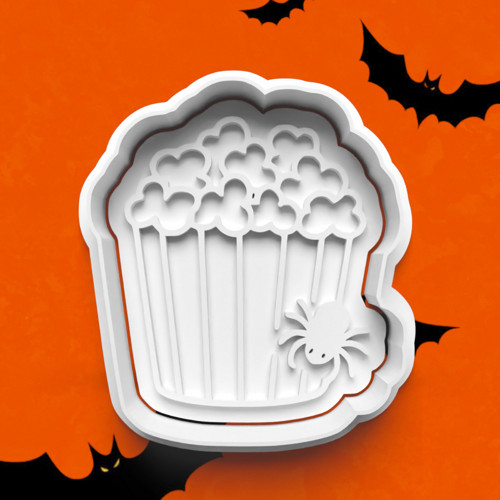 Vykrajovátko Halloween - popcorn