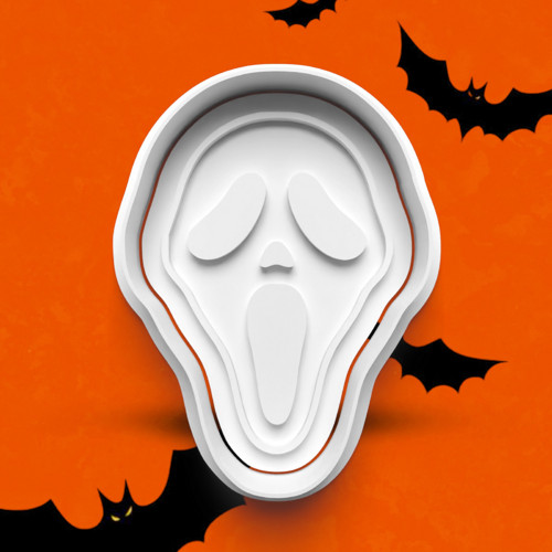 Vykrajovátko Halloween - horor Vřískot maska