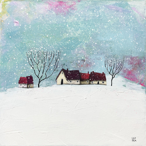 Barevný sníh - 30x30cm — foto 1