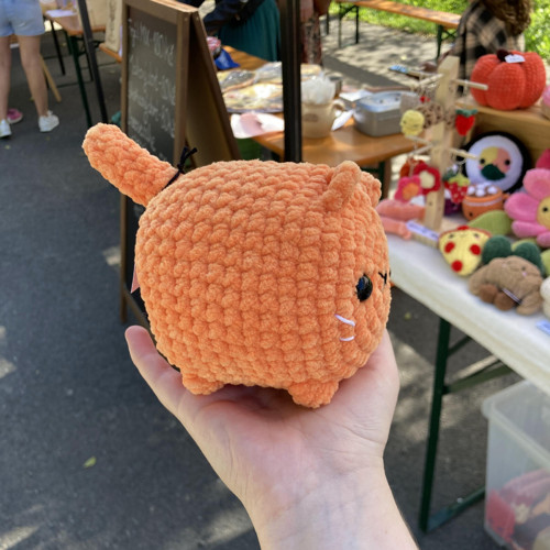 Háčkovaná kočička - Ginger — foto 1