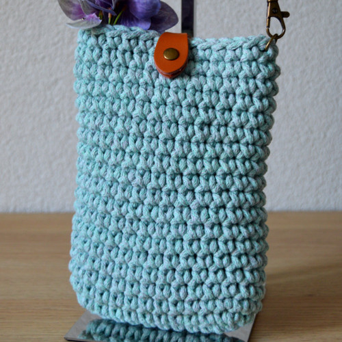 LEXI- crossbody na mobil,20x15cm,kožený popruh