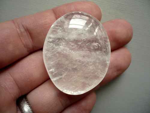 Placka - kalcit bílý AA 43 mm, č.1074f