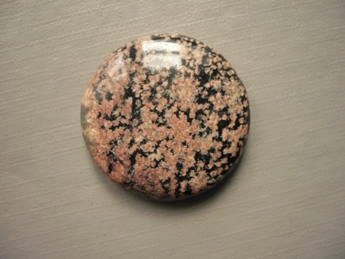 Kabošon jaspisu leopard 26 mm, č.2Cf — foto 1