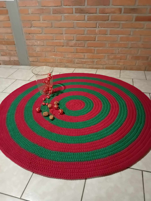 Vánoční koberec