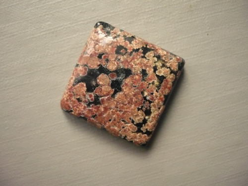 Kabošon jaspisu leopard 21 mm, č.13Cf — foto 1