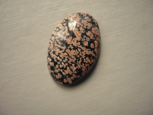 Kabošon jaspisu leopard 26 mm, č.17Cf — foto 1