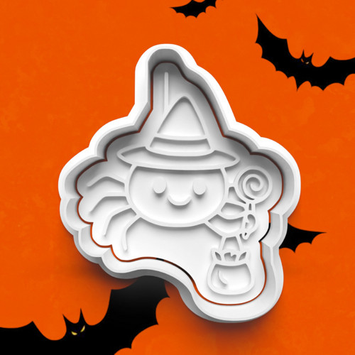 Vykrajovátko Halloween - pavouček