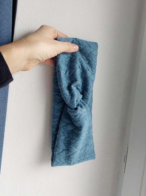 Zimní čelenka obvod hlavy 55 - 59 cm