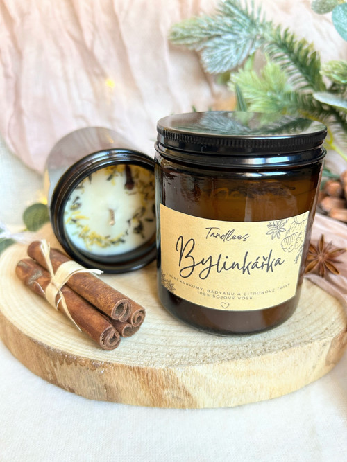 Sójová svíčka - Bylinkářka