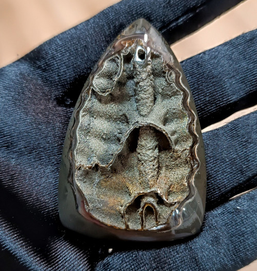 Simbircito-amonitová geoda, ID 5232, 58x36 mm