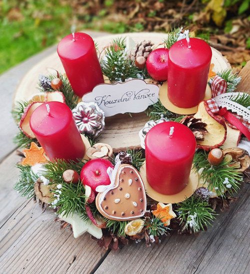 Adventní věneček "Kouzelné vánoce" — foto 1