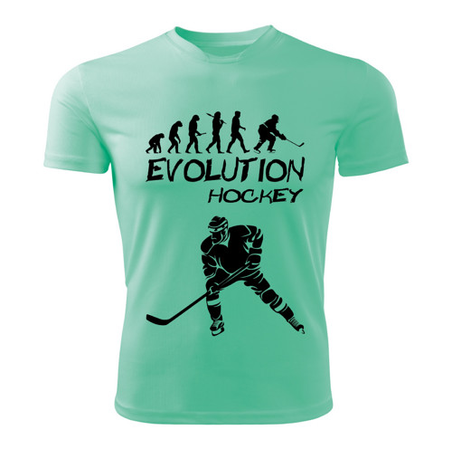 HOKEJ tričko Evolution mátové — foto 1