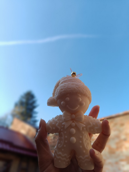 Pan Perník ze sójového vosku, vůně, rolnička