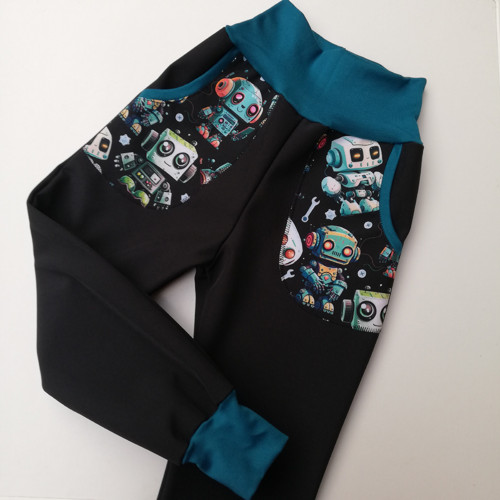 Softshellové kalhoty - ROBOTI - kapsy — foto 1