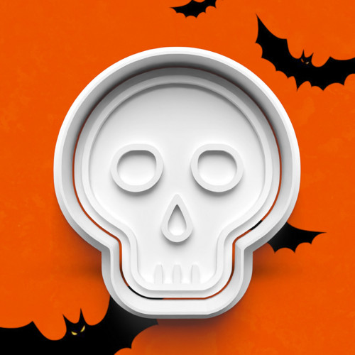 Vykrajovátko Halloween - lebka — foto 1
