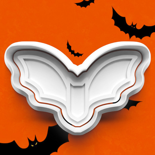 Vykrajovátko Halloween - netopýr