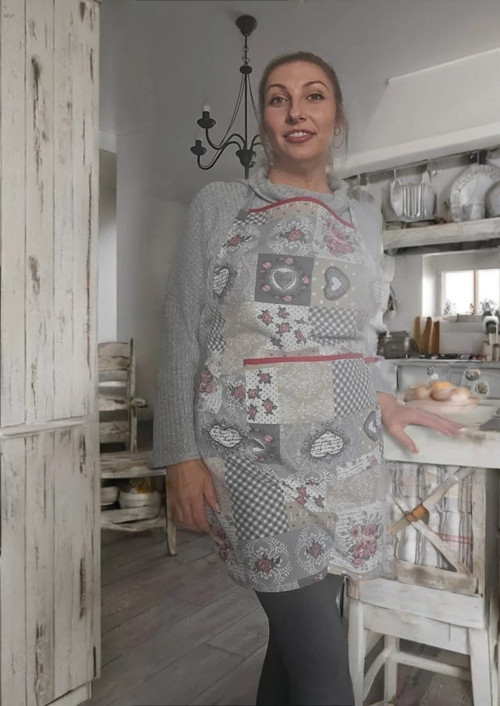 Kuchyňská zástěra ve vintage stylu