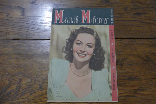 Malé módy 9/1948, módní časopis