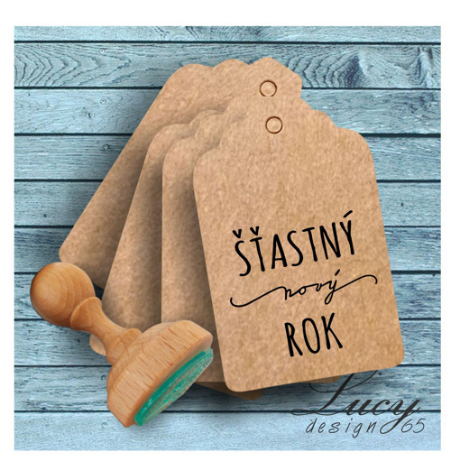 Razítko s vánočním textem