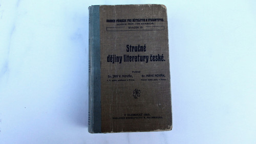 Stručné dějiny literatury české — foto 1