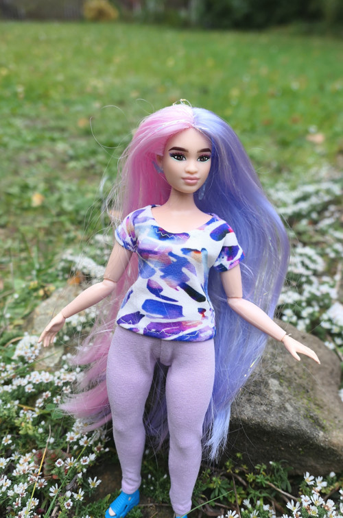 Barbie - baculka - tričko — foto 1
