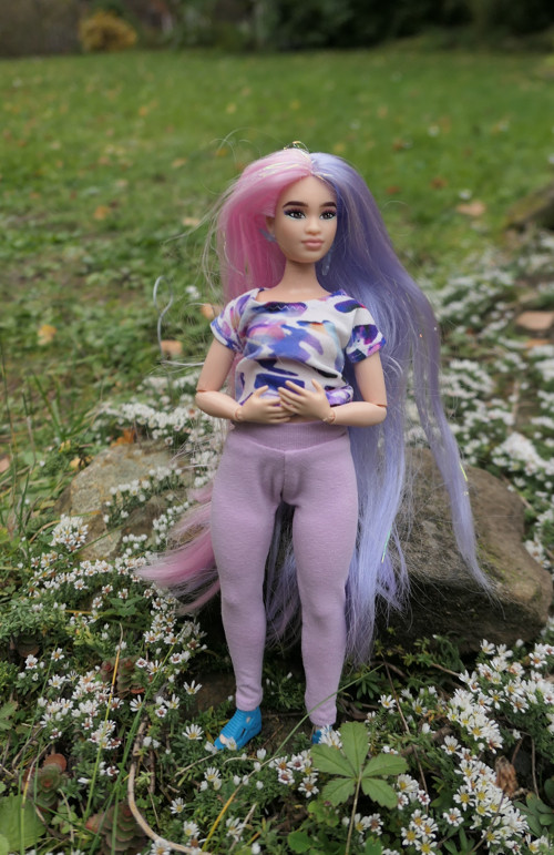 Barbie baculka - legíny