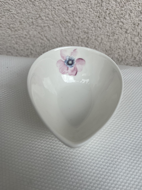 Miska porcelán-kapka kytička růžová