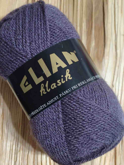 Pletací příze Klasik 50 g barva 503 fialová