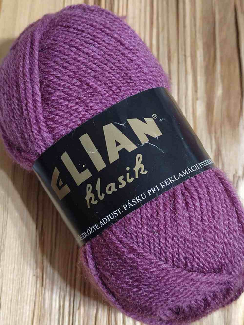 Pletací příze Klasik 50 g barva 958 starorůžová