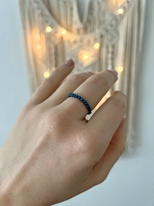 Minerální prstýnek, lapis lazuli