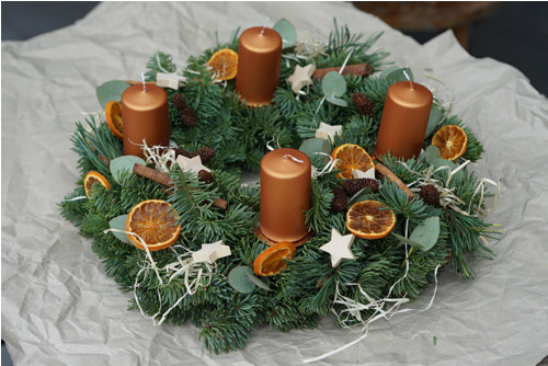 Adventní věnec Nobilis přírodní