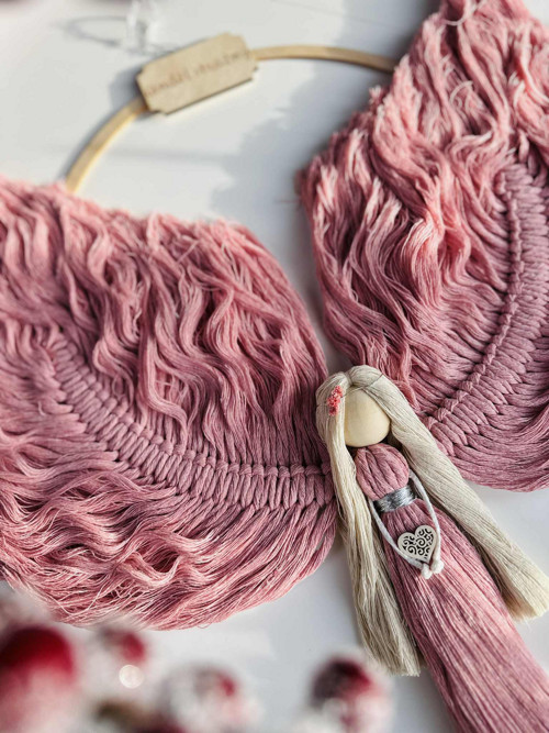 Macrame Boho Anděl