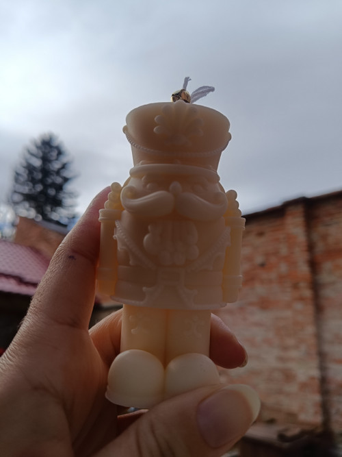 Louskáček, sójový vosk, vůně, rolnička