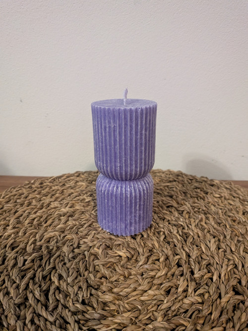 Svíčka skladem - válec purpurový
