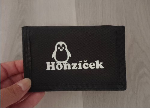 Dětská peněženka se jménem