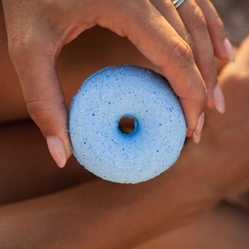 ŠUMIVÝ DONUT do koupele - Kokos - 60g