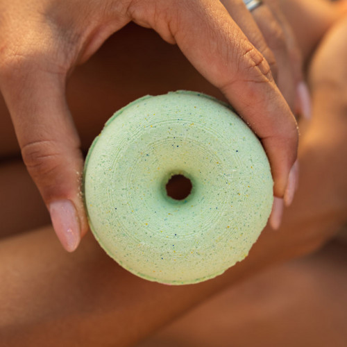 ŠUMIVÝ DONUT do koupele - Eukalyptus - 60g