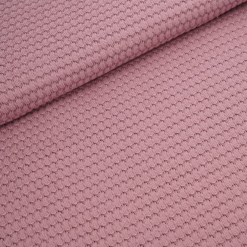 Bio-Sommerstrick Bubbles taupe, biobavlna GOTS