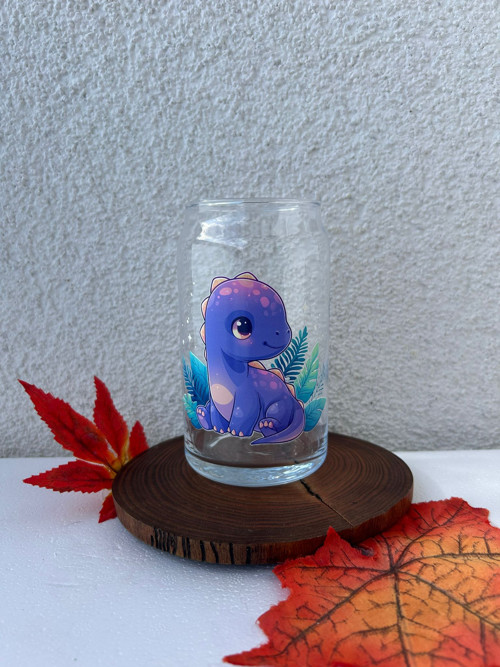 Originální sklenička s potiskem Dinosaurus
