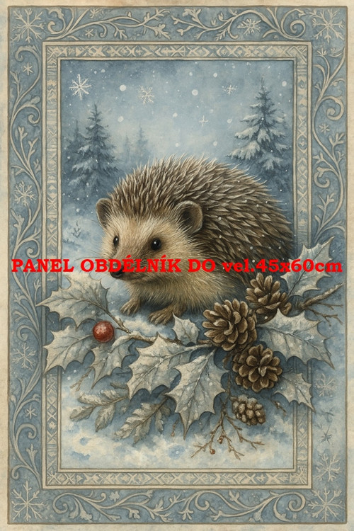 Bavlněný panel 17x25 cm skladem