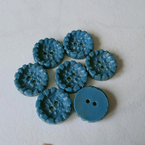 Knoflík modré hradby č.6