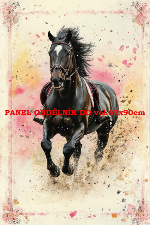 Bavlněný panel 17x25 cm skladem — foto 1