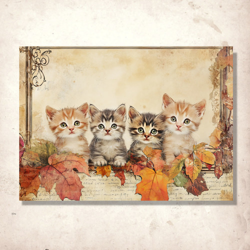 Pohlednice Kočičí podzim 4. — foto 1