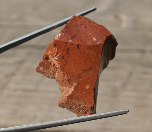 Surový obsidián mahagonový , moka V1504