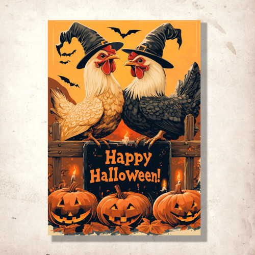 Pohlednice Halloweenská koleda 3.