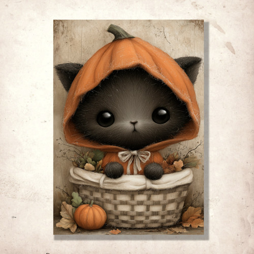 Pohlednice Oranžová jako Halloween 27.